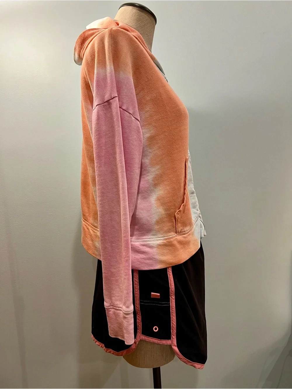 Old Navy Tie-Dye Pastel Zip Hoodie Jacket - Multi-Color